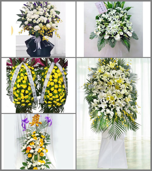 西藏林芝墨脱县墨脱镇白事花篮预定